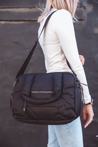 Peyton Duffle Bag-Black