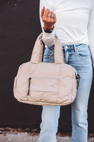 Peyton Duffle Bag-Sand