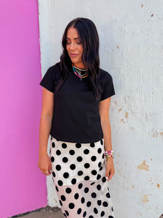 Soft & Simple Tee-Black