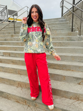 Nebraska Track Pants