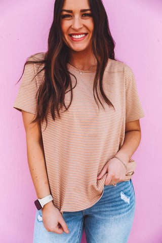 Quinn Striped Tee