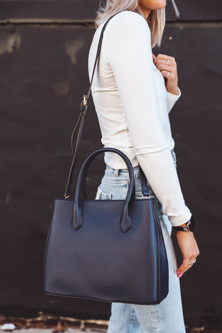 Tyler Classic Tote-Navy