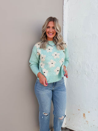 Melody Floral Sweater