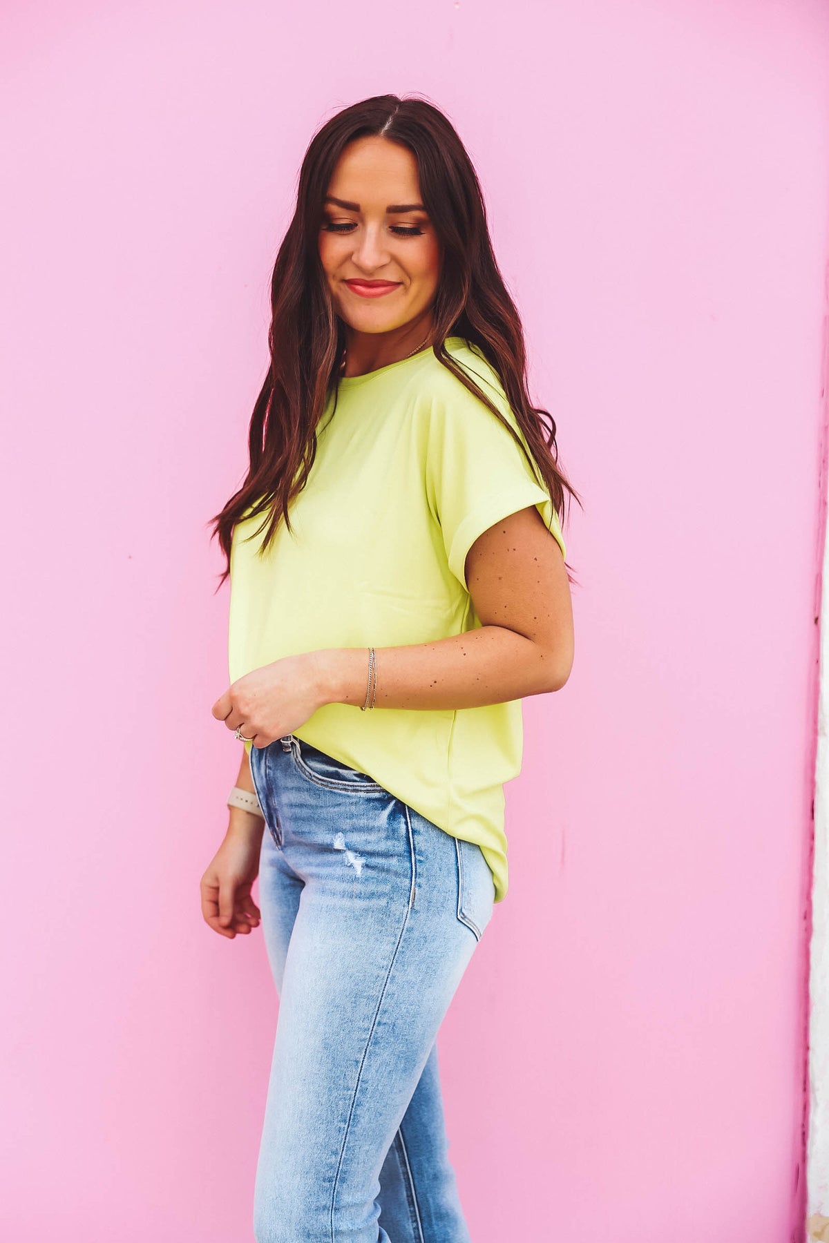Paige Top-Lime