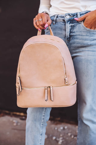 Blake Backpack-Blush