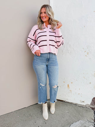 Isabel Striped Cardigan