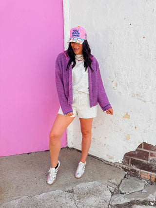 Rae Striped Cardigan