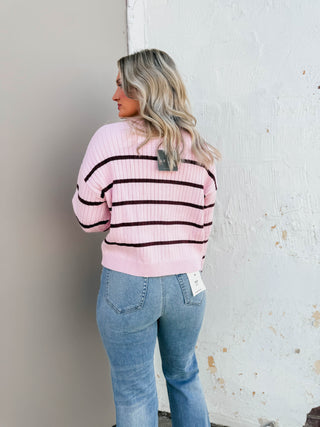 Isabel Striped Cardigan