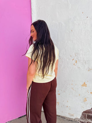 Soft & Simple Tee-Butter Yellow