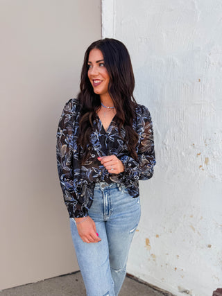 Veronica Floral Top