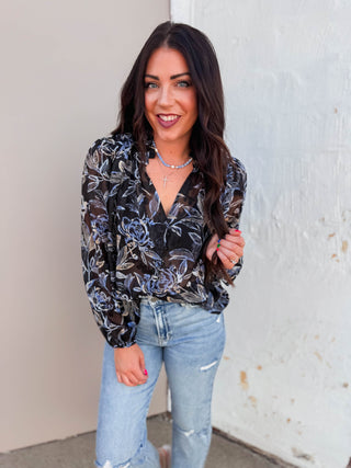 Veronica Floral Top
