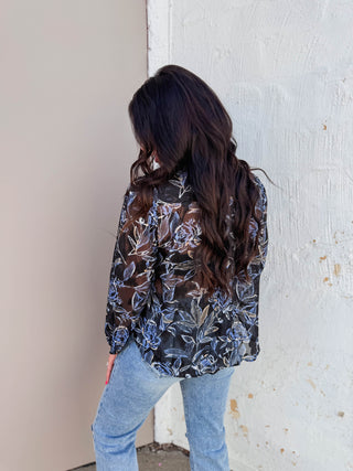 Veronica Floral Top