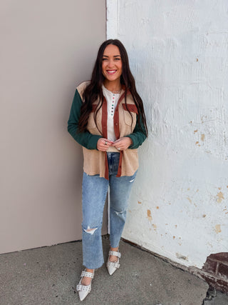 Flynn Corduroy Shacket