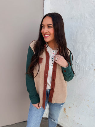 Flynn Corduroy Shacket