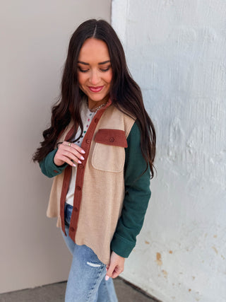 Flynn Corduroy Shacket