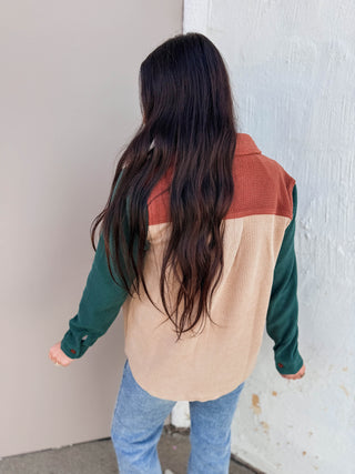 Flynn Corduroy Shacket