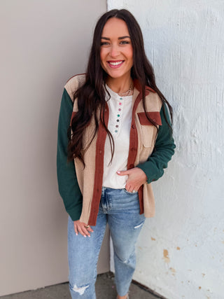 Flynn Corduroy Shacket