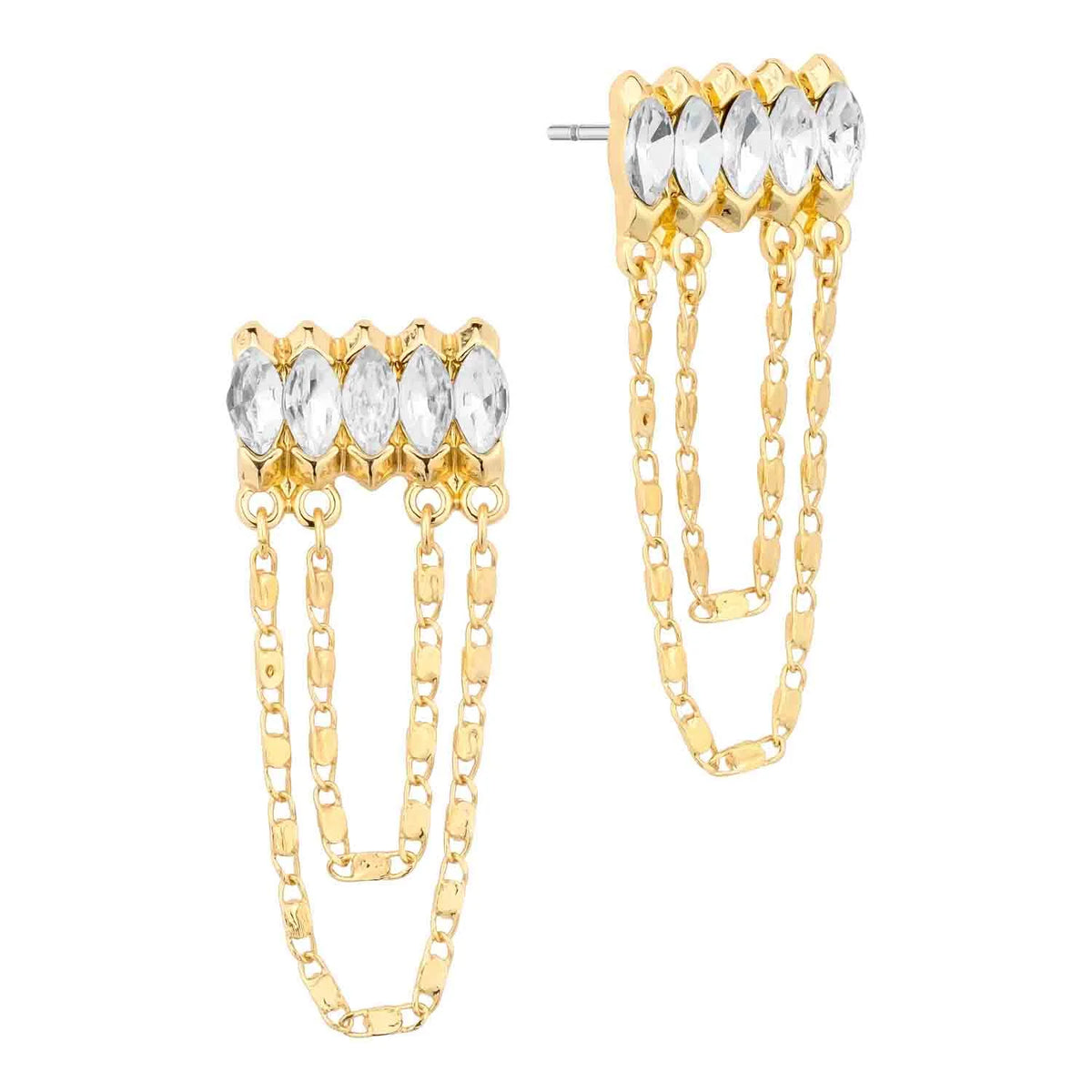 Kehlani Earrings-Gold