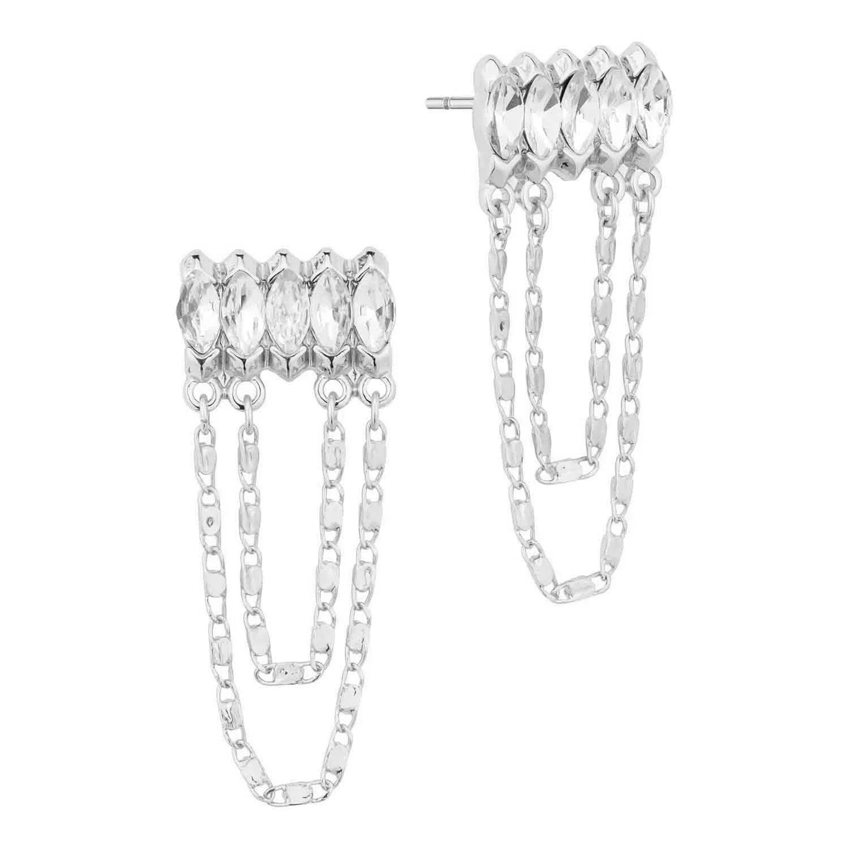 Kehlani Earrings-Silver