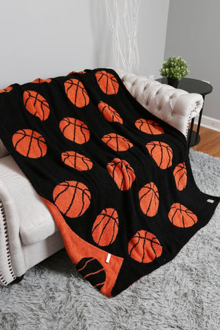 Basketball Throw Blanket