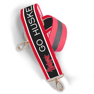 Nebraska Huskers Patterned Purse Strap