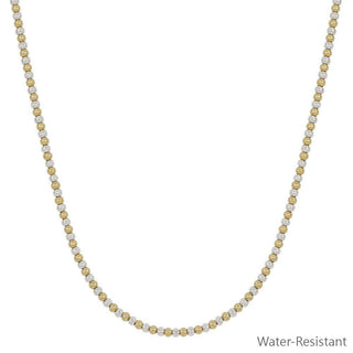 Gold & Silver Beaded Necklace