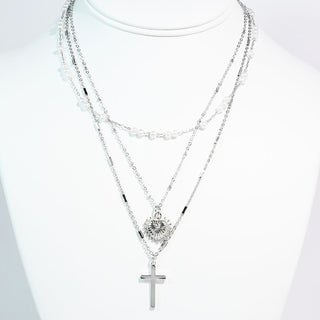 Faithful Love Silver Necklace