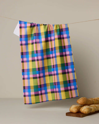 Crayon Tea Towel - Geometry