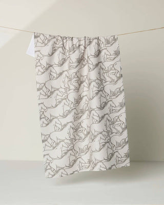 Full Stride Tea Towel - Geometry