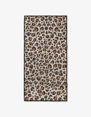 Leopard Fitness Towel - Geometry