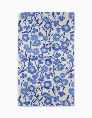 Primavera Blooms Tea Towel - Geometry