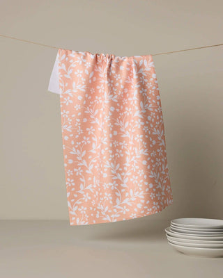 Quiet Radiance Tea Towel - Geometry