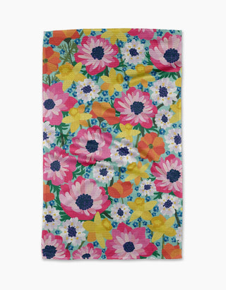 Spring Meadow Tea Towel - Geometry