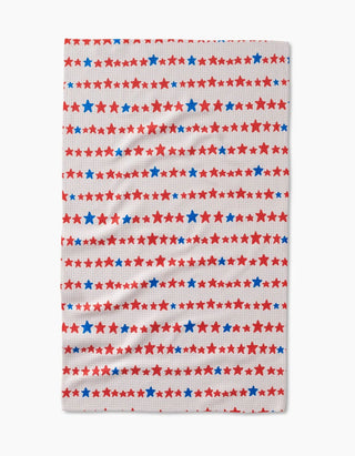 Starry Stripes Tea Towel - Geometry