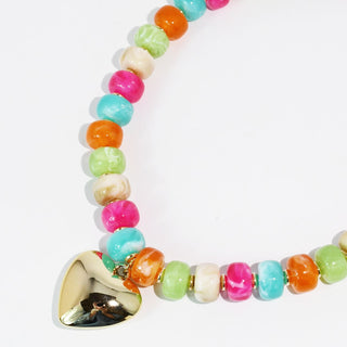 Beloved Necklace-Confetti