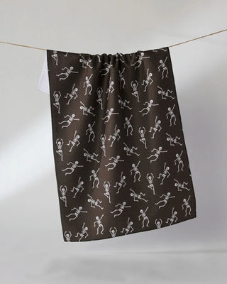 Bone Jamboree Tea Towel - Geometry