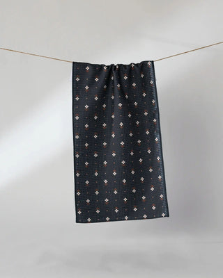 Folk Pixel Bar Towel - Geometry
