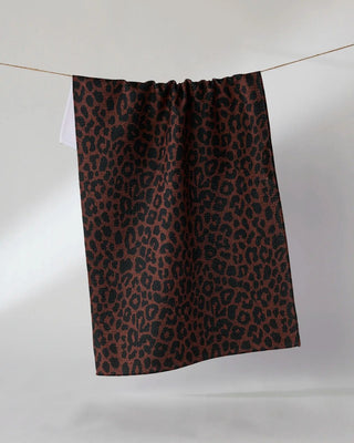 Midnight Safari Tea Towel - Geometry