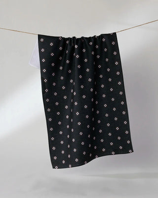 Night Bloom Tea Towel - Geometry
