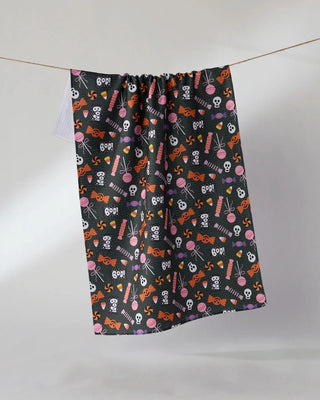 Spooky Sweets Tea Towel - Geometry