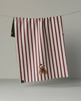 Christmas Bear Luxe Kitchen Towel - Geometry