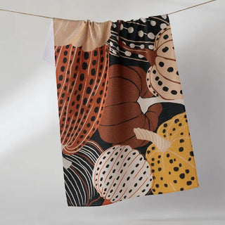Painted Patch Tea Towel - Geometry