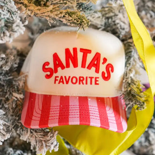 Santa's Favorite Trucker Hat