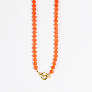 Candy Beads Necklace-Orange
