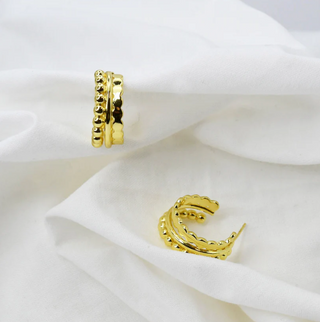 Sicily Hoop-Gold