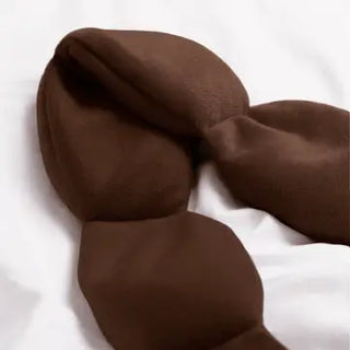 Espresso Weighted Sleep Mask - Eye Mask - Nodpod