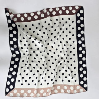 Betty Polka Dot Square Scarf