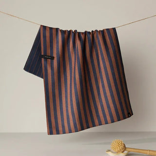 Midnight Stripe Luxe Kitchen Towel - Geometry