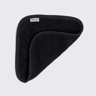 Microfiber Face Towels 3pc Set - Black