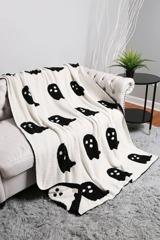 Ghost Throw Blanket